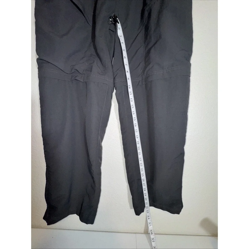 The North Face Mens Paramount Peak II Convertible Pants Shorts Gray XL Hiking